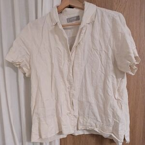 Everlane Button Up Linen 8 Never Worn